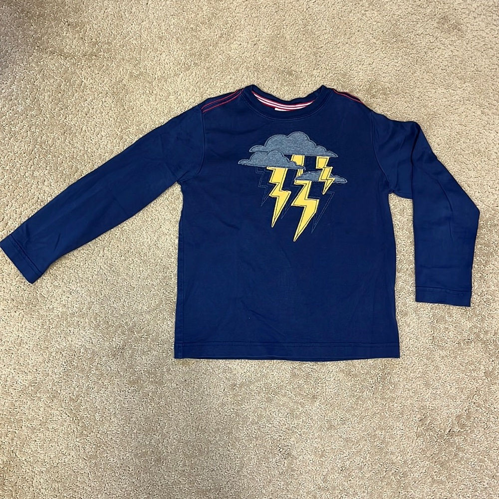 Hanna Andersson long-sleeved boys shirt, size 6-7 or 120